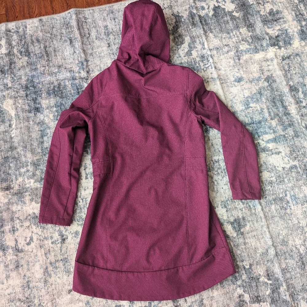 EUC Ladies Champion VentureDry Hooded Fleece Lined Jacket Size Small - Picture 3 of 11